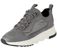 Geox D Falena B Abx D, Scarpe da ginnastica Donna, Nero Dk Stone, 39 EU