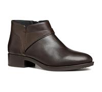 Geox D Felicity B, Stivale alla Caviglia Donna, Marrone Scuro, 38.5 EU