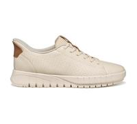 Geox D FLEXTRIDE Plus C Sneaker, Papyrus/Beige, 38 EU