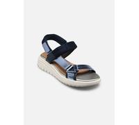 Geox Sandalo da donna D FLEXTRIDE S D Wedge, Navy/AVIO, 36 EU