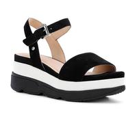 Geox D Gardenia C, Sandali Donna, Nero (Black), 38 EU