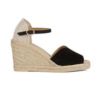 Geox D Gelsa B, Sandali con Zeppa Donna, Nero, 42 EU