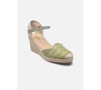 Geox D GELSA Low E, Sandalo con Zeppa Donna, Mint, 36 EU