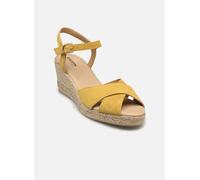 Geox Sandalo da donna D Gelsa Low – Espadrillas in corda Giallo 37