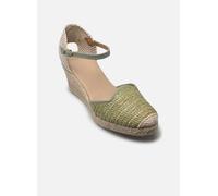 Geox D GELSA Low E, Sandalo con Zeppa Donna, Mint, 39 EU