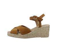 Geox - D Gelsa Low Wedge Sandal - -Shoes -Donna -Marrone -38 EU
