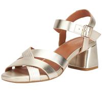 Geox D Genziana Mid B, Sandali Donna, Lt Gold, 38 EU