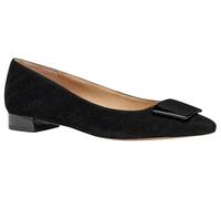 Geox D Giselda15, Balletto Piatto Donna, Nero, 37.5 EU