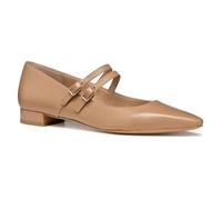 Geox D GISELDA15 C, Ballerina Donna, Beige, 36 EU