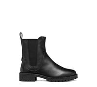 Geox D Hoara, Stivale alla Caviglia Donna, Nero, 35 EU