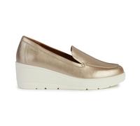 Geox D Ilde B, Moccasin Zeppe Donna, Lt Gold, 41 EU