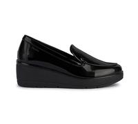 Geox D Ilde B, Moccasin Zeppe Donna, Nero (Black 00HH), 41 EU