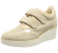 Geox D Ilde B, Sneaker Donna, Beige Lt Taupe, 41 EU