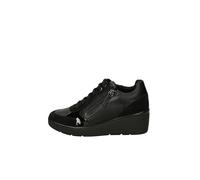 Geox D Ilde C, Scarpe da Ginnastica Donna, Nero, 42 EU