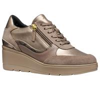 Geox D Ilde, Scarpe da Ginnastica Donna, Beige, 42 EU