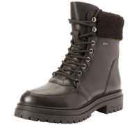 Geox D Iridea B ABX, Caviglia Barca Donna, Nero, 39 EU
