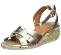 Geox D Ischia Corda C, Sandali Donna, Lt Gold, 39 EU