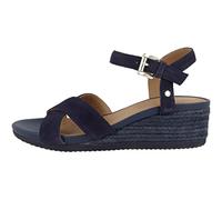 Geox D Ischia Corda, Sandali Donna, Navy, 41 EU