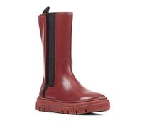 Geox D Isotte F, Stivaletti Donna, Rosso (Mahogany), 37 EU