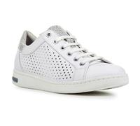 Geox D Jaysen B, Scarpe da Ginnastica Donna, White Lt Silver, 38 EU