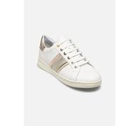 Geox Scarpe da Ginnastica Donna D Jaysen E Bianco/Oro Chiaro 40 EU