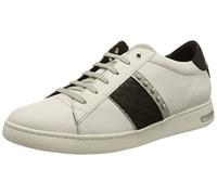 Geox D Jaysen D, Sneakers Donna, Bianco/Grigio (White/Lt Grey), 37 EU