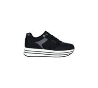 Geox D Kency A, Scarpe da ginnastica Donna, Nero Black Gun, 41 EU