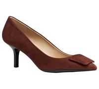 Geox D Kleopy, Pompa Donna, Colore: Rosso, 35 EU