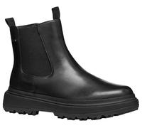 Geox D Lamidie + Grip ABX, Stivale alla Caviglia Donna, Nero, 38 EU
