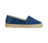 Geox D Lampedusa A, Sandalo Espadrillas con Zeppa Donna, Avio, 38 EU