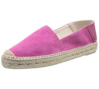 Geox D LAMPEDUSA, Sandalo Espadrillas con Zeppa Donna, Cyclamen, 38 EU