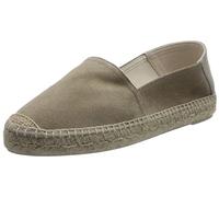 Geox D LAMPEDUSA - Sandalo Espadrillas con Zeppa, LT Taupe,