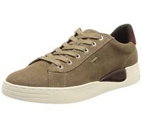 Geox D Lauressa B, Sneakers Donna, Dk Beige Dk Burgundy, 40 EU