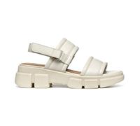 Geox D Lisbona A, Sandali con Zeppa, Sabbia, 40 EU