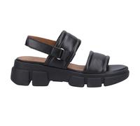 Geox D Lisbona A Sandali Donna Spiaggia Estiva Pelle Grosso Sandali Nero