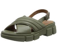 Geox D Lisbona, Sandal Donna, Pistachio, 39 EU