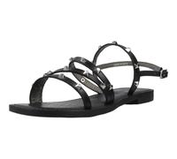 Geox Sandalo piatto da donna D Maddalusiac H, nero, 39 EU