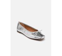 Geox D Marsilea A, Balletto Piatto Donna, Argento, 40 EU