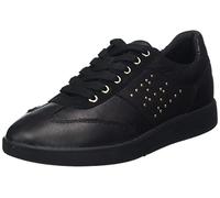 Geox D Meleda A, Sneakers Donna, Nero (Black), 35 EU
