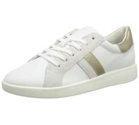 Geox D Meleda B, Scarpe da Ginnastica Donna, Bianco (White Platinum), 38 EU