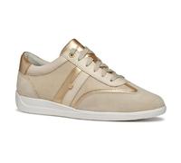Geox D Myria B, Scarpe da Ginnastica Donna, Lt Gold/Lt Taupe, 38 EU