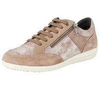 Geox D Myria C, Scarpe da ginnastica Donna, Dk Taupe, 35 EU
