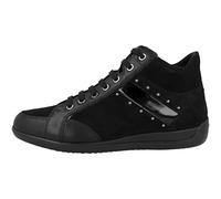 Geox D Myria G, Sneakers Donna, Nero (Black C9997), 38 EU