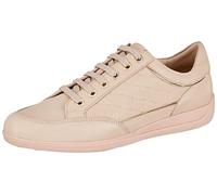 Geox D MYRIA, Scarpe da ginnastica Donna, Beige, 37 EU