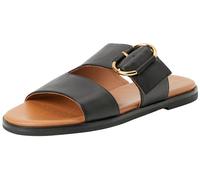 Geox D Naileen A, Sandali Piatti Donna, Nero, 36 EU