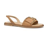 Geox D NAILEEN A, Sandalo Scorrevole Donna, Beige, 38 EU