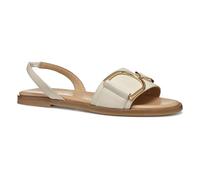 Geox D NAILEEN A, Sandalo Scorrevole Donna, Papyrus, 37.5 EU