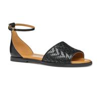 Geox D NAILEEN C, Sandalo Scorrevole Donna, Black, 36 EU