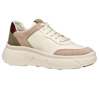 Geox D Nebula 2.0 X, Scarpe da Ginnastica Basse Donna, Bianco, 39 EU