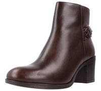 Geox D New Asheel, Stivale alla Caviglia Donna, caffè, 37 EU